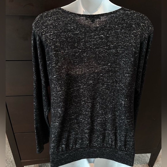 NWOT Socialite Faux Wrap Lightweight Sweater Top from Nordstrom Marled - Picture 6 of 6